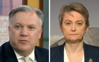 Ed Balls previously sparked a row over interviewing his wife Yvette Cooper