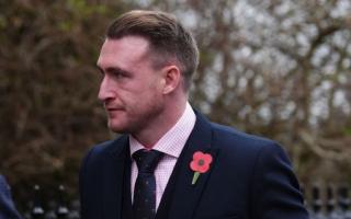 Stuart Hogg has admitted to domestic abuse against his wife