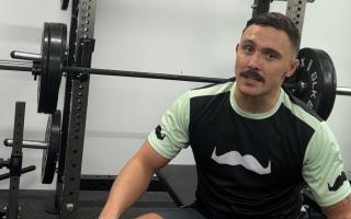 Joey Jones is taking on a weights challenge for Movember