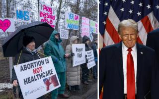 Anti-abortion protests like this one outside Queen Elizabeth University Hospital in Glasgow are no longer allowed in Scotland