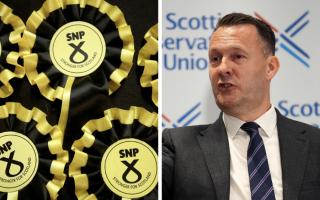 The SNP have lost four council seats to the Scottish Tories