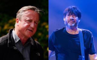 The Blur bassist has distanced himself from Cameron and Clarkson since, “I think you have to be careful who you get photographed with. You know, bedfellows.”