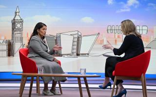 Priti Patel was speaking with Laura Kuenssberg on the BBC after being named in Kemi Badenoch's shadow cabinet