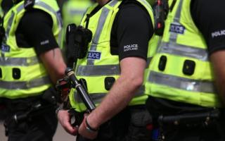 A manhunt is underway after a teenage girl was raped in a park in Dundee