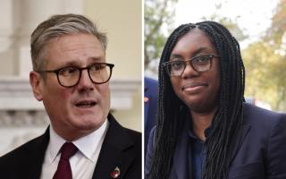 Prime Minister Keir Starmer and Tory leader Kemi Badenoch