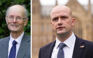 Professor Sir John Curtice (left) and SNP MP and Westminster group leader Stephen Flynn