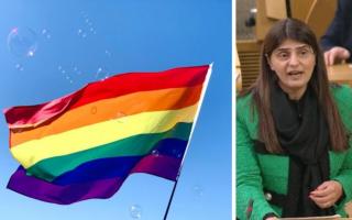 Scottish Tory deputy chair Pam Gosal has been accused of 'scaremongering' about LGBT Youth Scotland