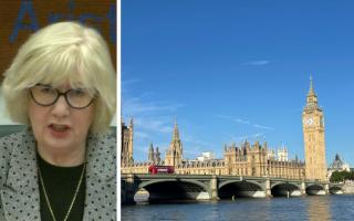 Scottish Affairs Committee chair Patricia Ferguson, and a general view on Westminster