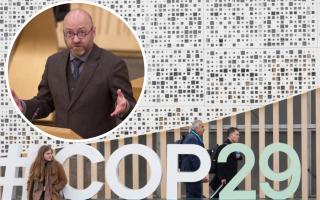 Scottish Greens co-leader Patrick Harvie has slammed the newly agreed climate deal for falling short on funding targets