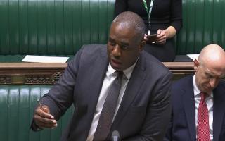 Foreign Secretary David Lammy pictured speaking in the House of Commons