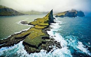 The Faroe Islands lie 200 miles north-west of Shetland