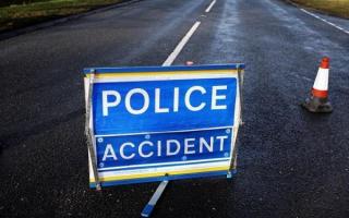 The incident happened on the A68 in the Scottish Borders