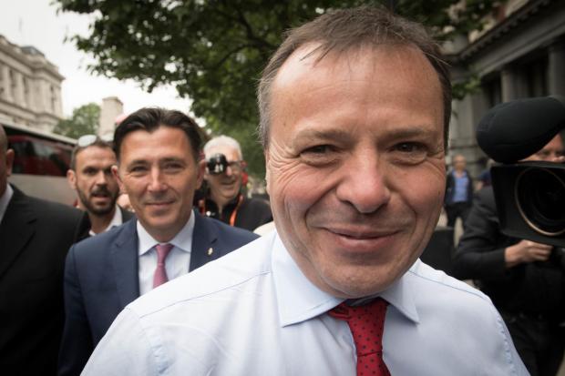 Arron Banks arrives at Portcullis House in Westminster, London in 2018 to give evidence to an inquiry into fake news/PA Media